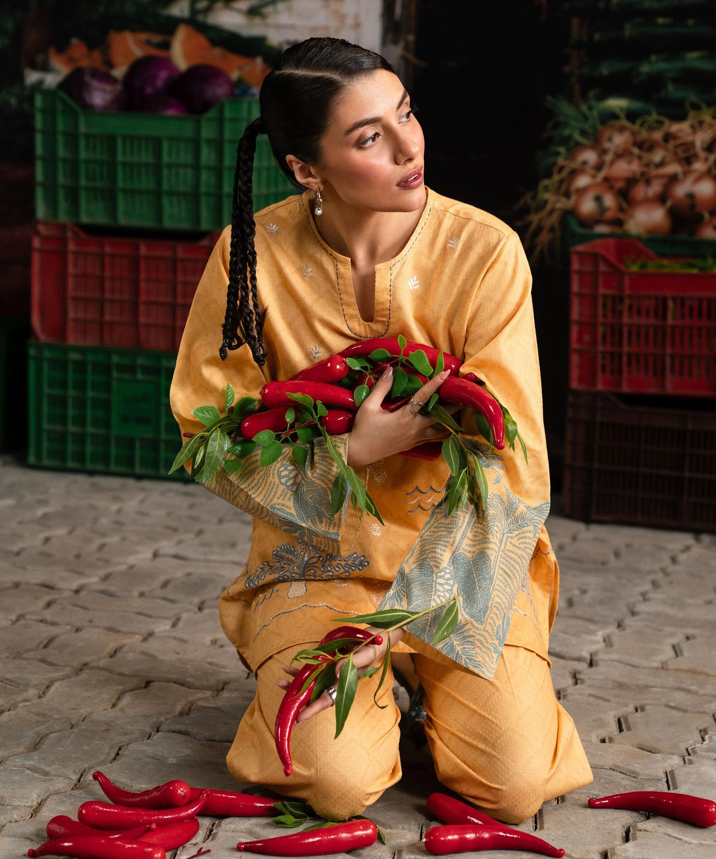 Maria b silk 3pc unstitched