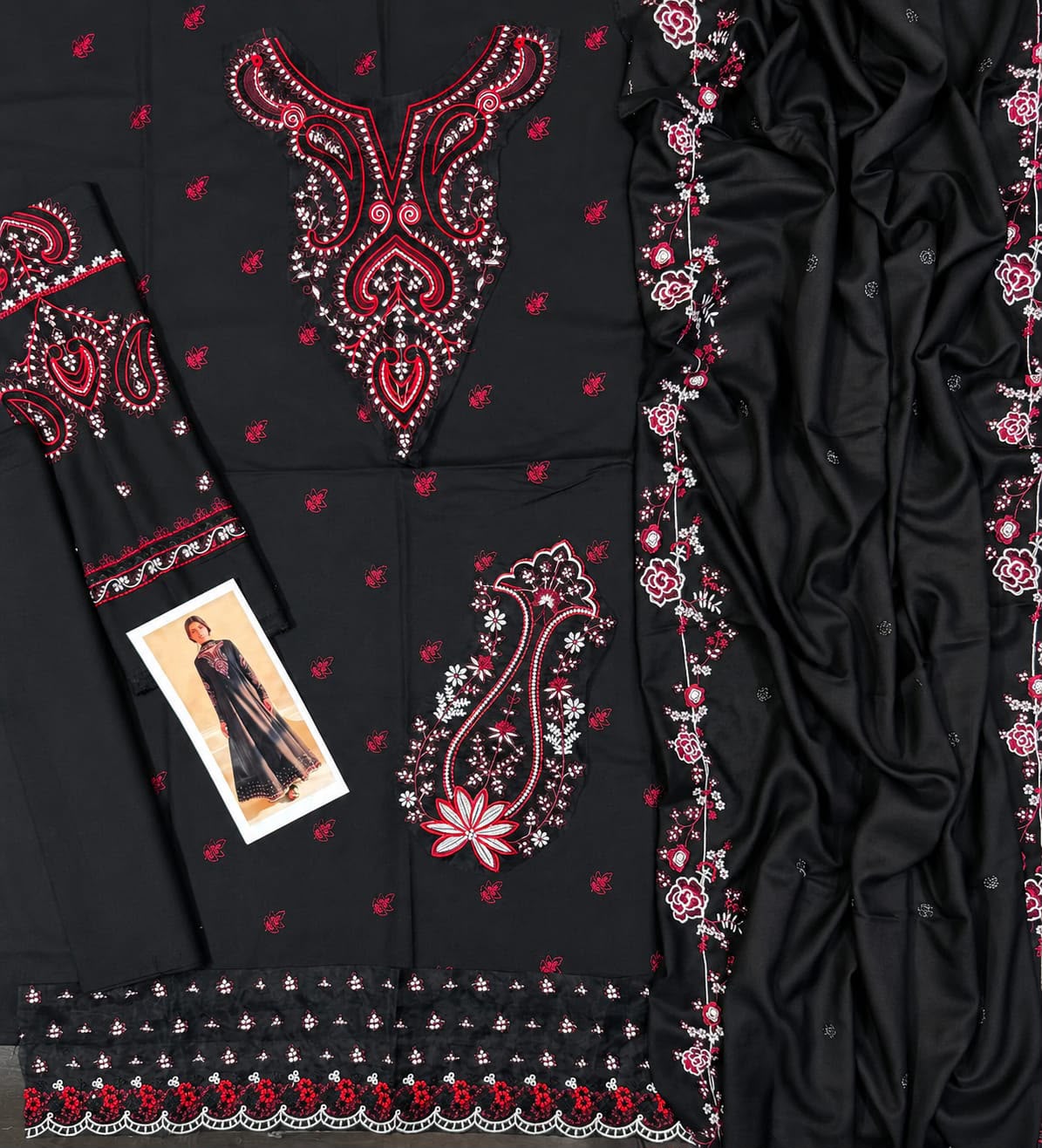 Dhanak 3pc unstitched