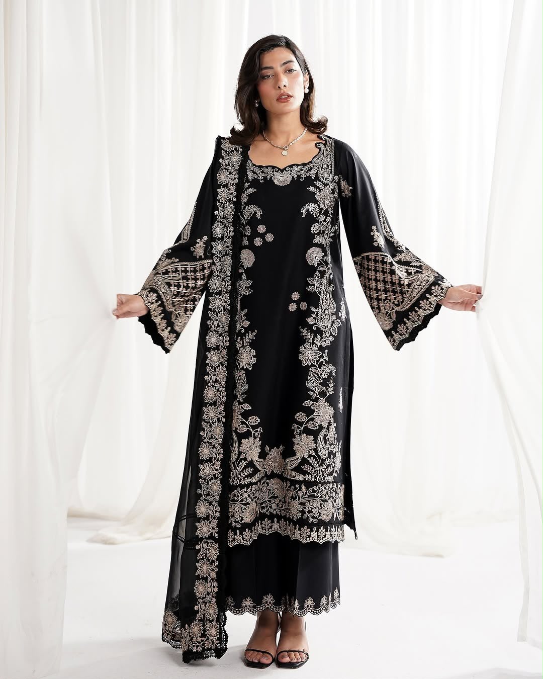 BATIK DHANAK 3PC EMBROIDERY UNSTITCHED