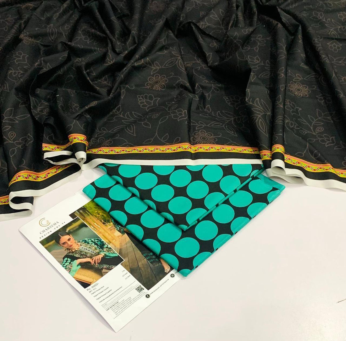 LINEN 3PC PRINTED